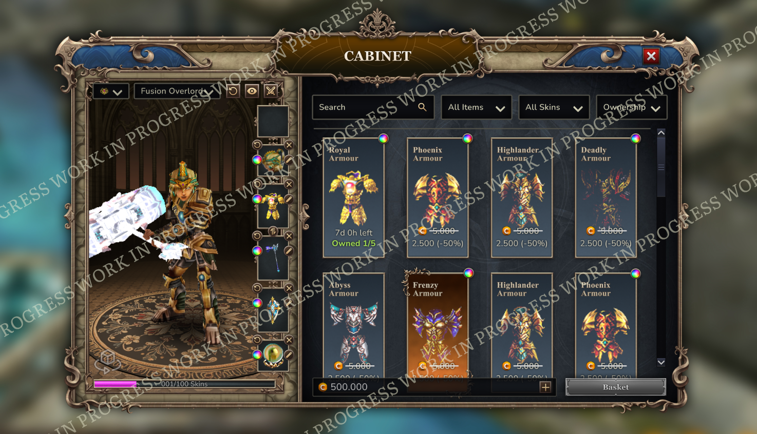 Work in progress, new design overhaul all interfaces.